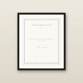The Museum Placard — Blank Edition